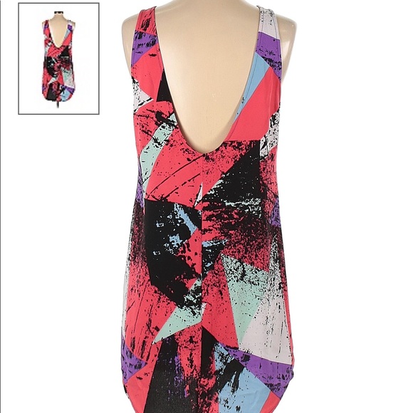 Leith - Graphic babydoll slip dress - Picture 2 of 5